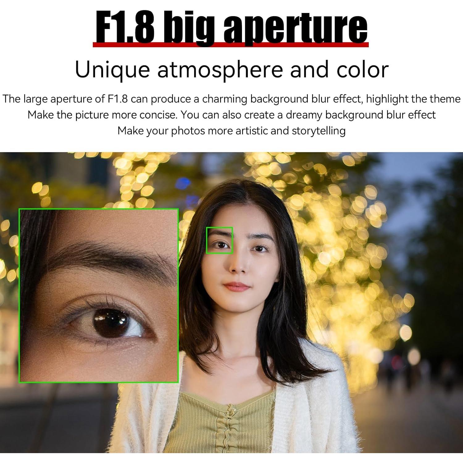 Lente 50mm F1.8 Full Frame 7artisans para Nikon Z