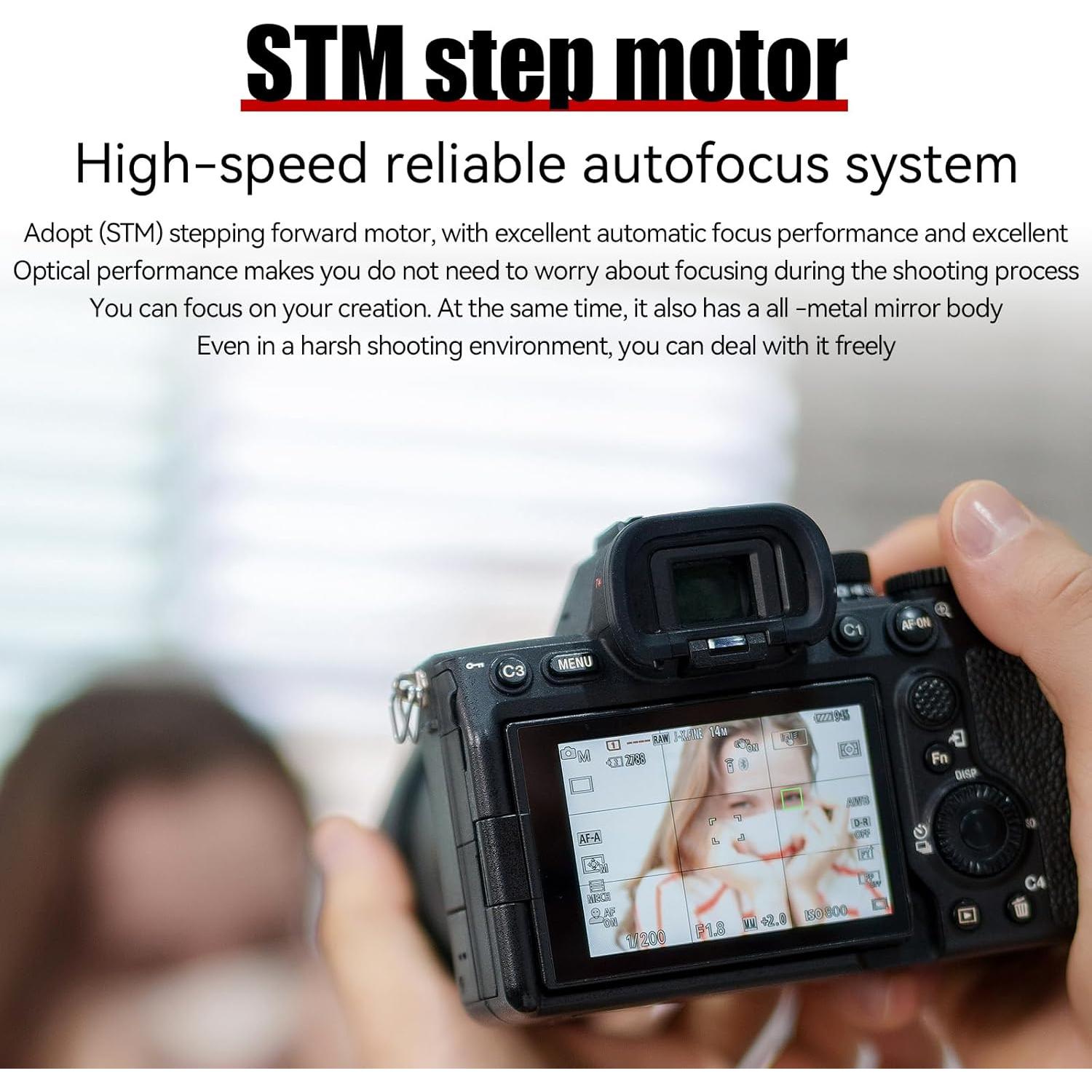 Lente 50mm F1.8 Full Frame 7artisans para Nikon Z