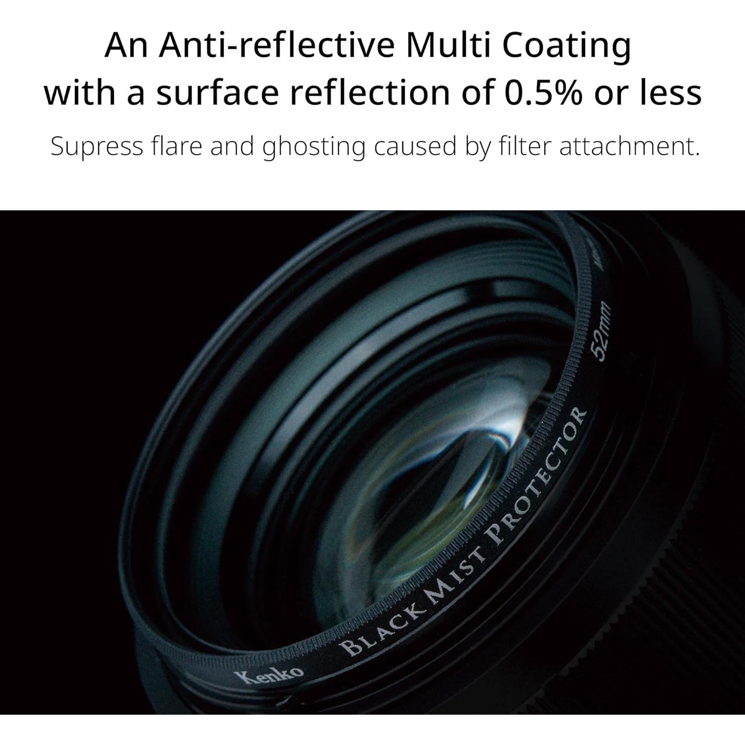 Filtro de Protección Kenko Black Mist 49mm - Efecto Suave