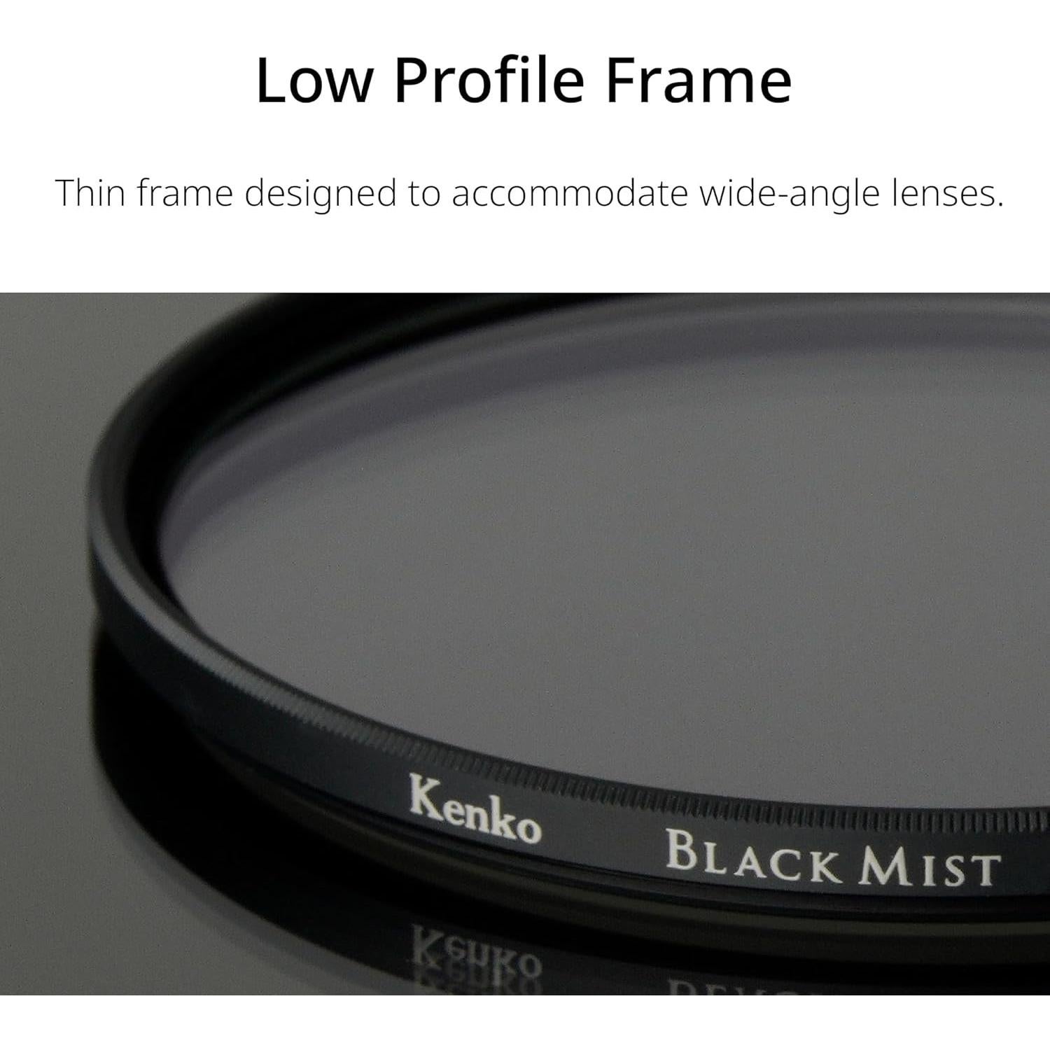 Filtro de Efecto Suave Kenko Black Mist No.1 62mm - Hecho en Japón