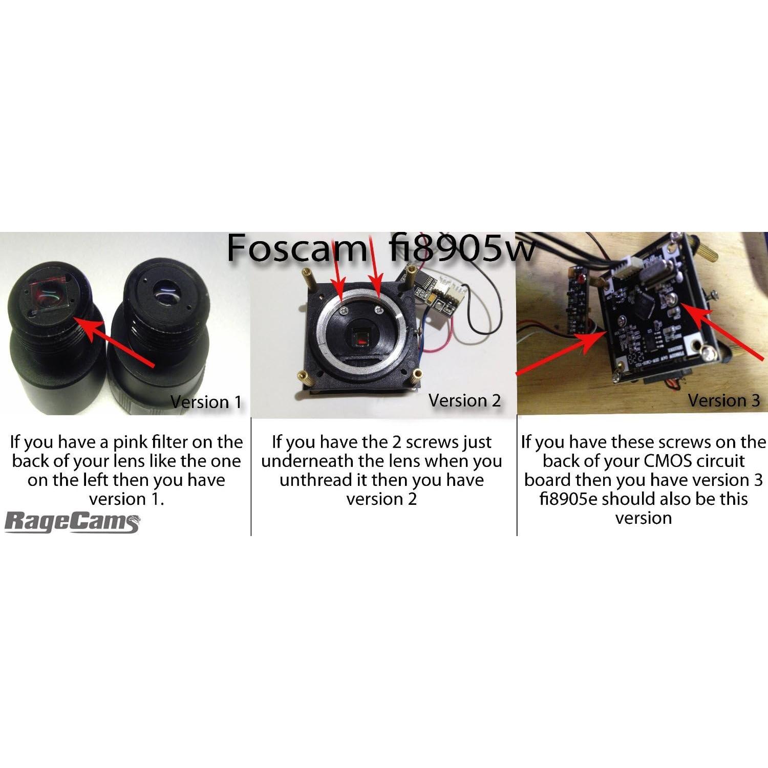 Lente Gran Angular 2.8mm RageCams para Foscam FI-8905W