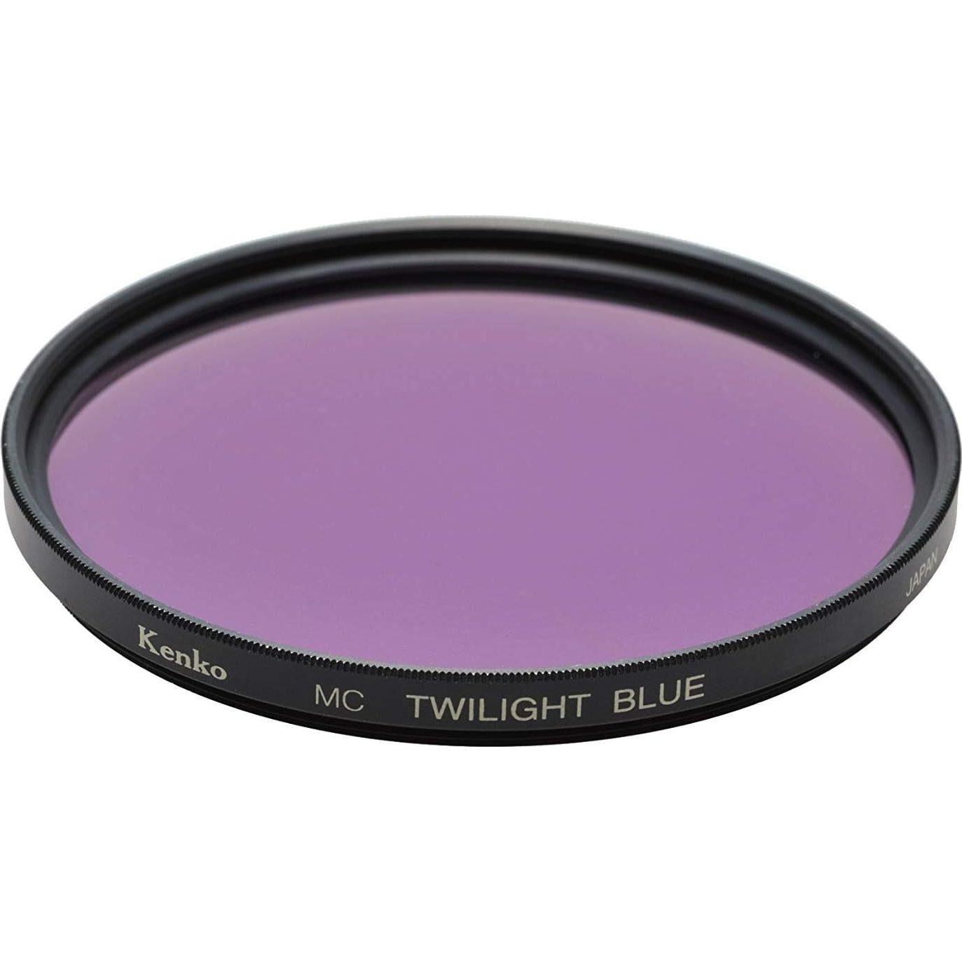 Filtro de Lente de Cámara Kenko 77mm Azul Crepuscular