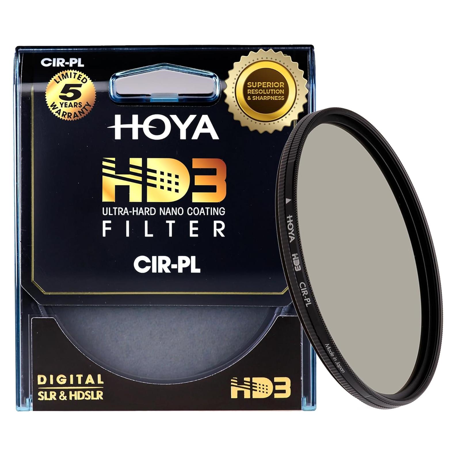 Filtro Polarizador Circular Hoya HD3 HRT 52mm - Re-Certificado