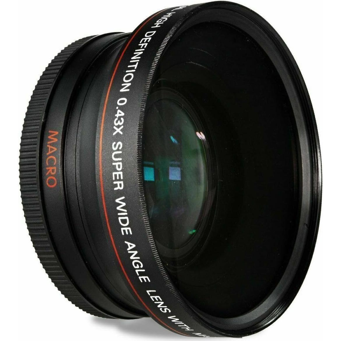 Lente Gran Angular 0.43X OPTURA HD 43mm para Cámara Leica D-Lux 7