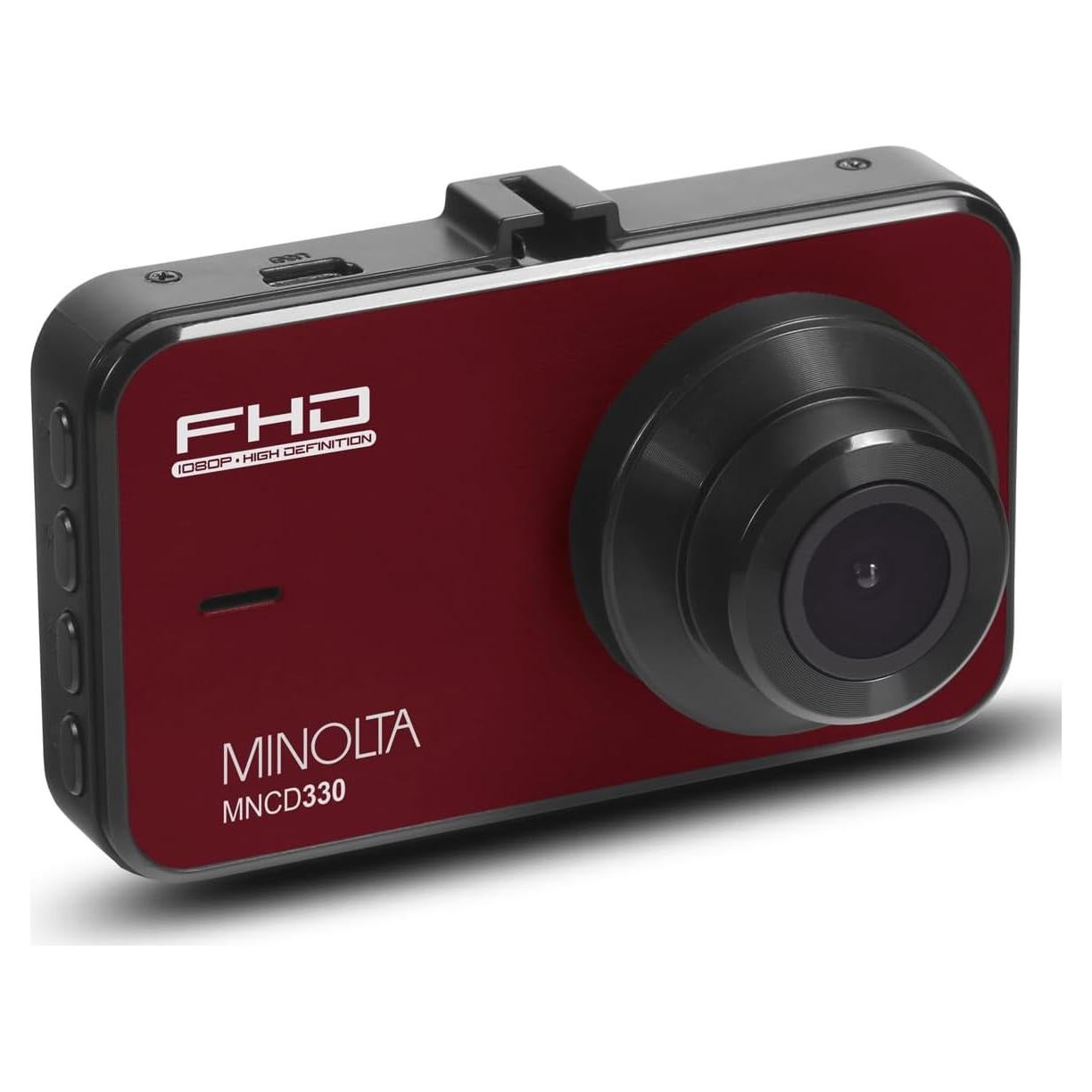 Cámara de Coche Minolta MNCD330 1080p con G-Sensor y LCD