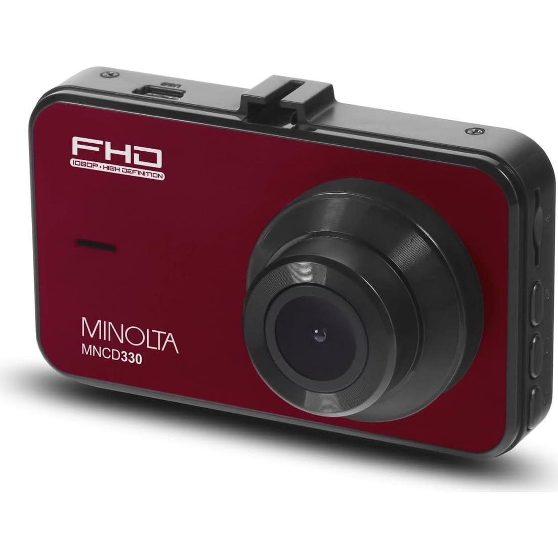 Cámara de Coche Minolta MNCD330 1080p con G-Sensor y LCD