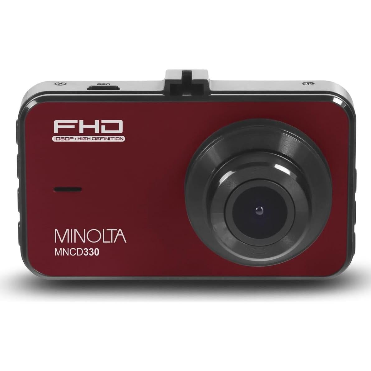 Cámara de Coche Minolta MNCD330 1080p con G-Sensor y LCD