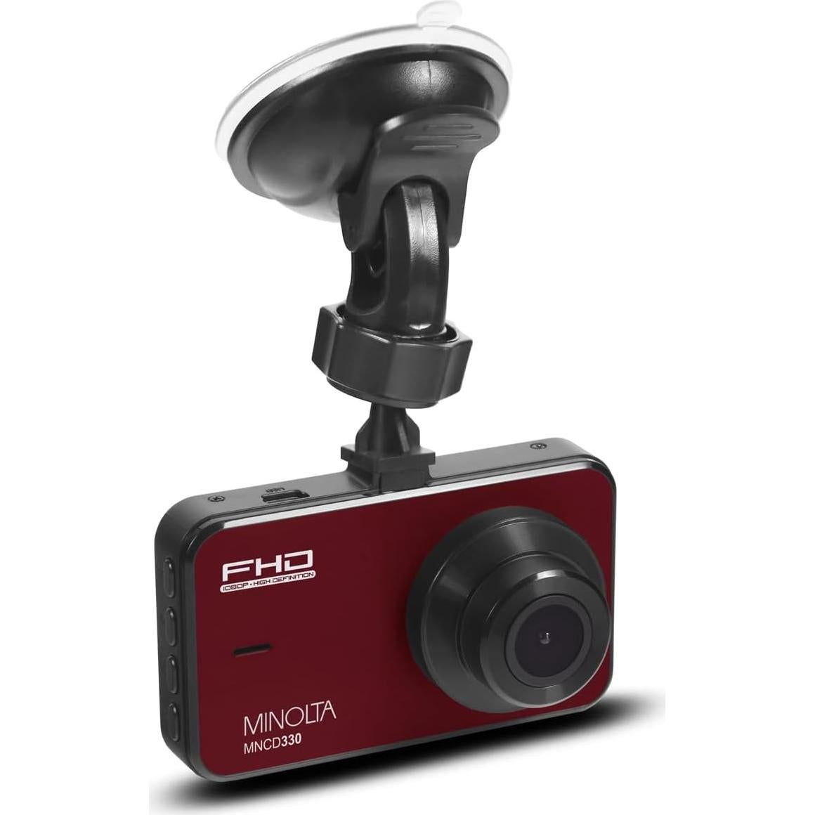 Cámara de Coche Minolta MNCD330 1080p con G-Sensor y LCD