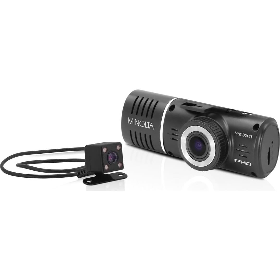 Grabadora de Coche Minolta MNCD245T 3 Canales 1080p LCD 2.45"