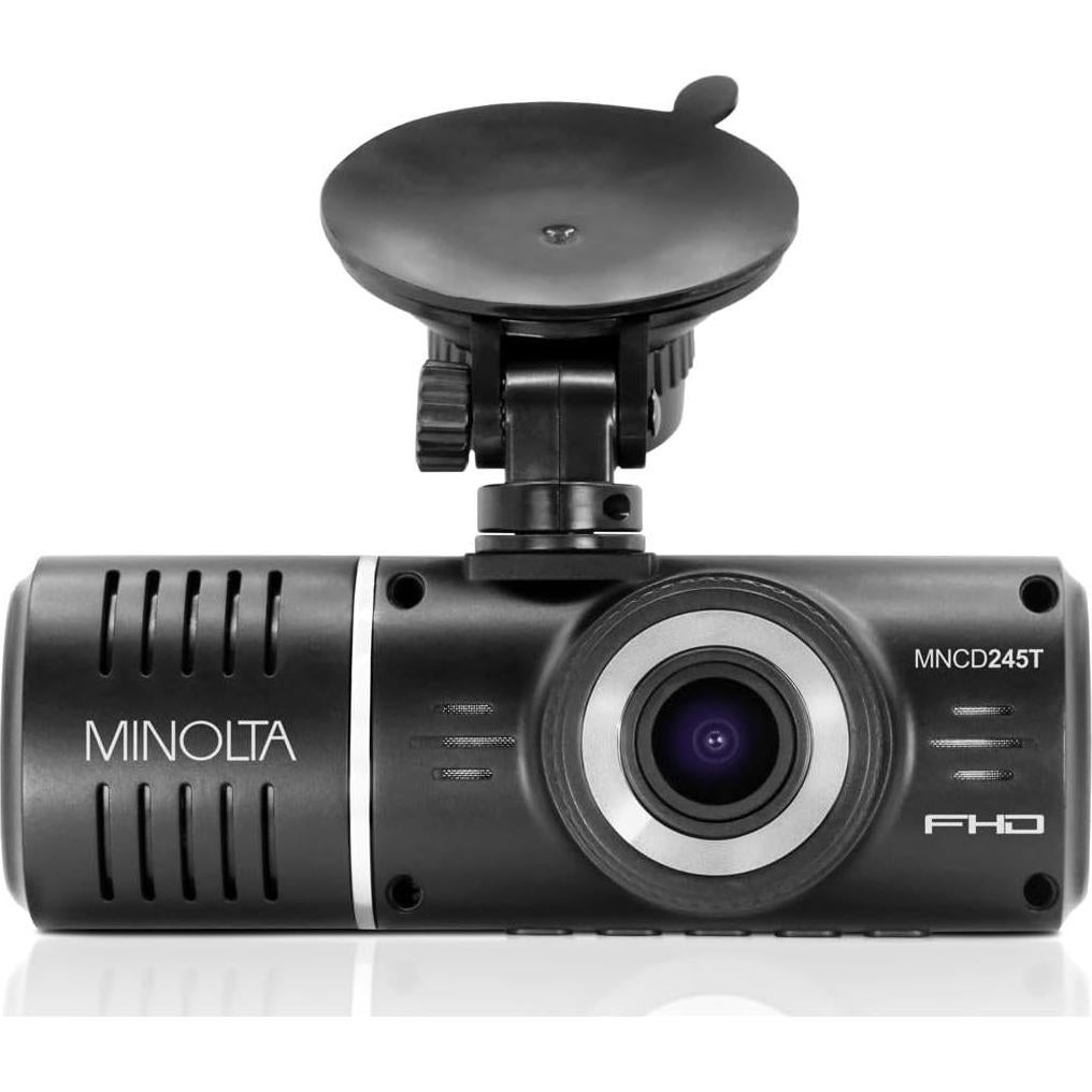 Grabadora de Coche Minolta MNCD245T 3 Canales 1080p LCD 2.45"