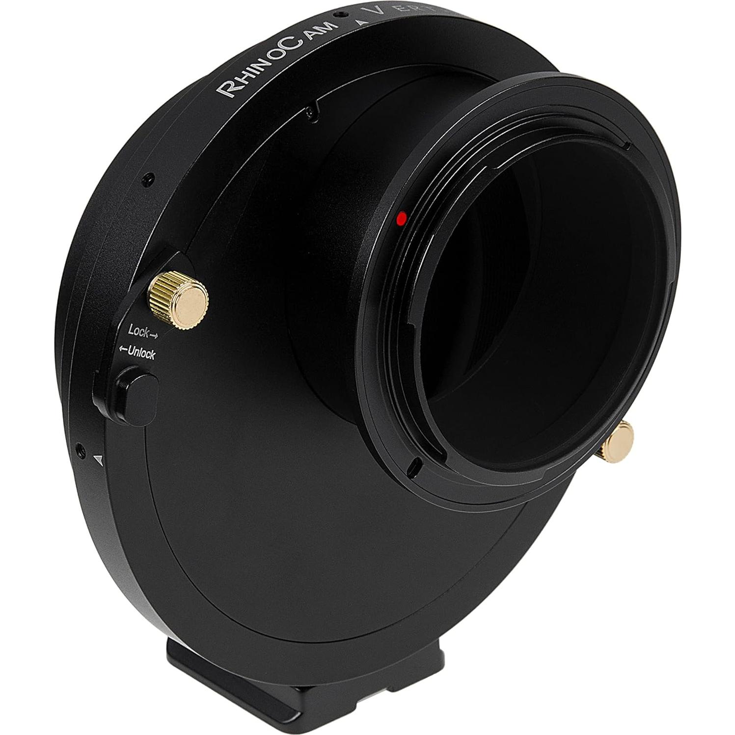 Adaptador de Costura Rotativa Fotodiox HBV-XCD-RCV para Cámaras Sin Espejo