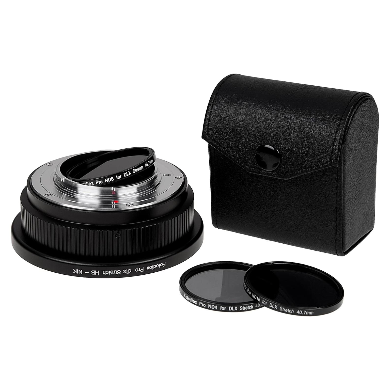 Adaptador Fotodiox DLX Stretch para Lentes Hasselblad a Nikon F