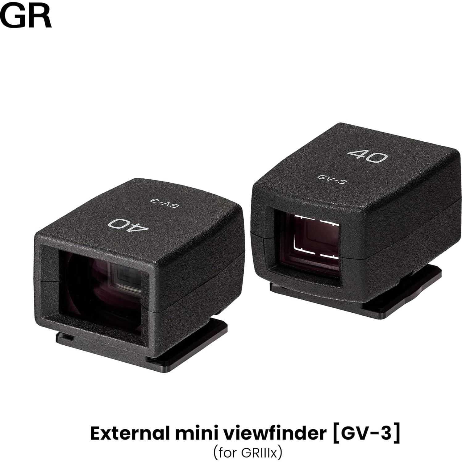 Buscador Mini Externo RICOH GV-3 para GR IIIx - Óptico 40mm
