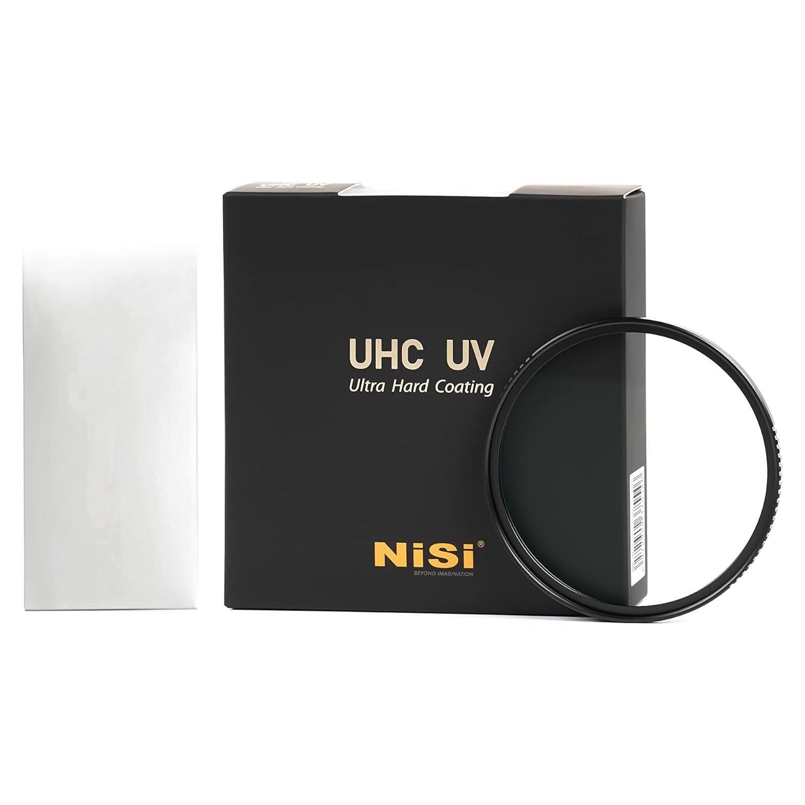 Filtro UV NiSi UHC 49mm - Ultra Delgado, 18 Capas, Hidrofóbico