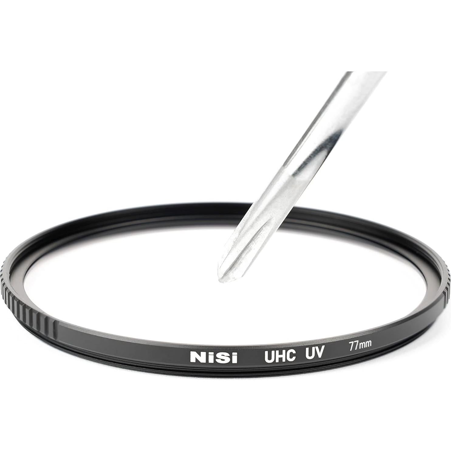 Filtro UV NiSi UHC 49mm - Ultra Delgado, 18 Capas, Hidrofóbico