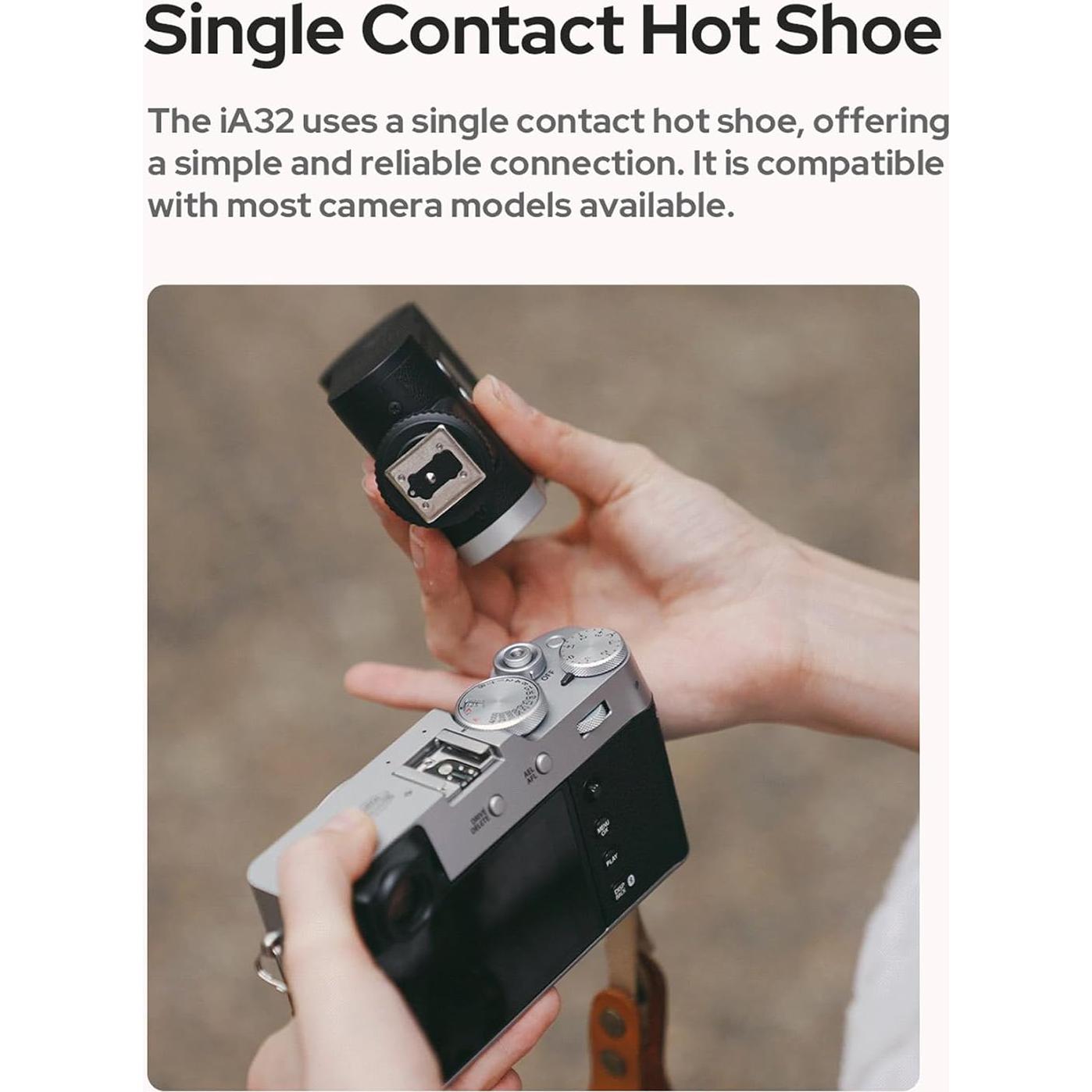 Flash Godox iA32 Mini para Cámara - GN15, 8 Niveles Potencia