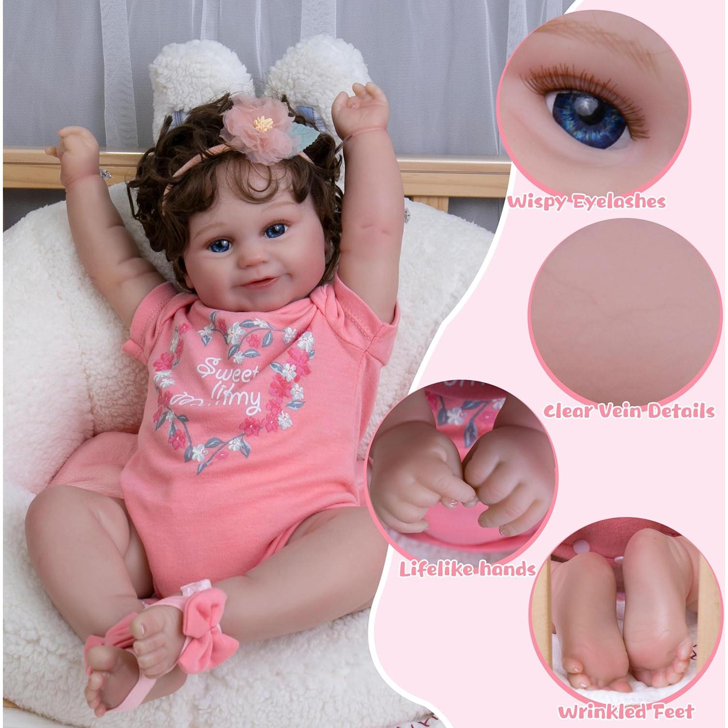 Muñeca Renacida Milidool 20" (50,8 cm) Realista