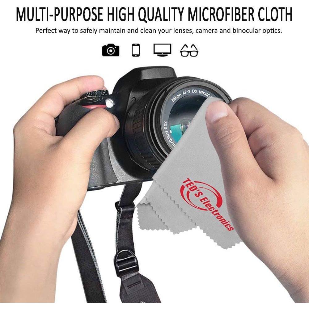 Kit Lentes Telefoto y Gran Angular 49mm HD + Accesorios