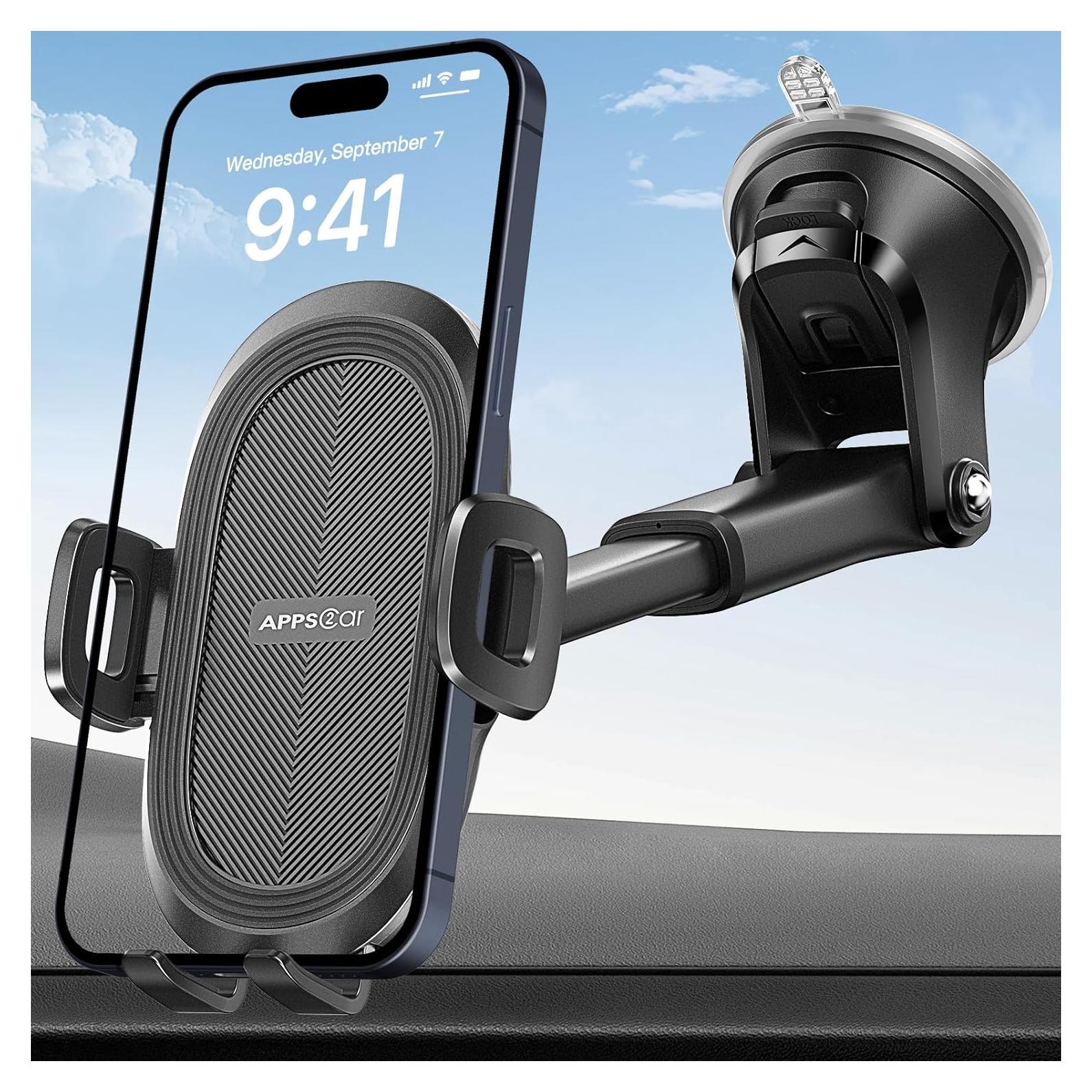 Soporte para teléfono con ventosa Wiiki-Tech Suction