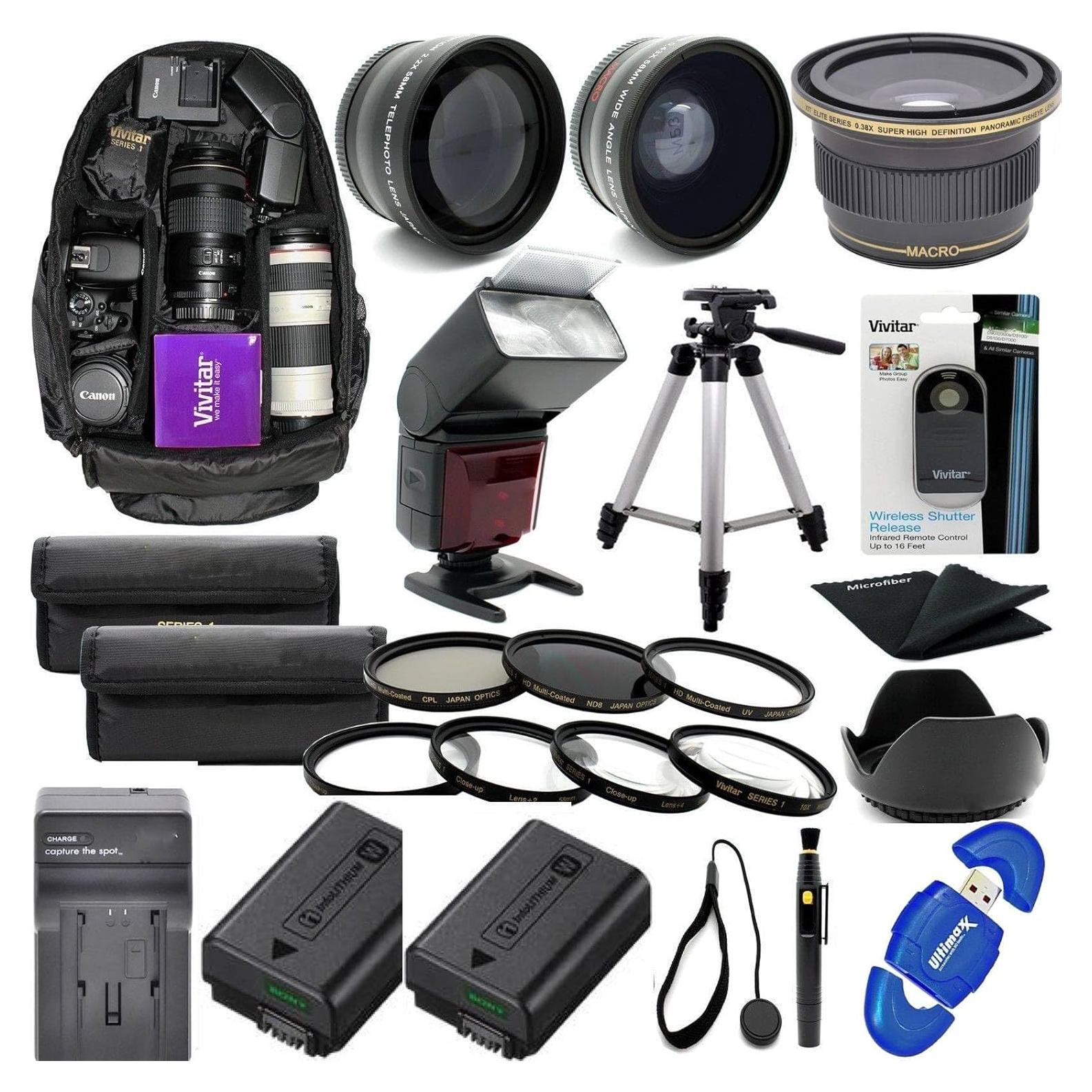 Kit Completo de Accesorios para Nikon COOLPIX P950 - Lente 0.43X