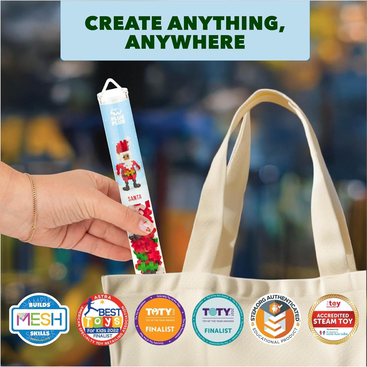 Juego de Construcción Plus Plus Santa Claus 70 Piezas