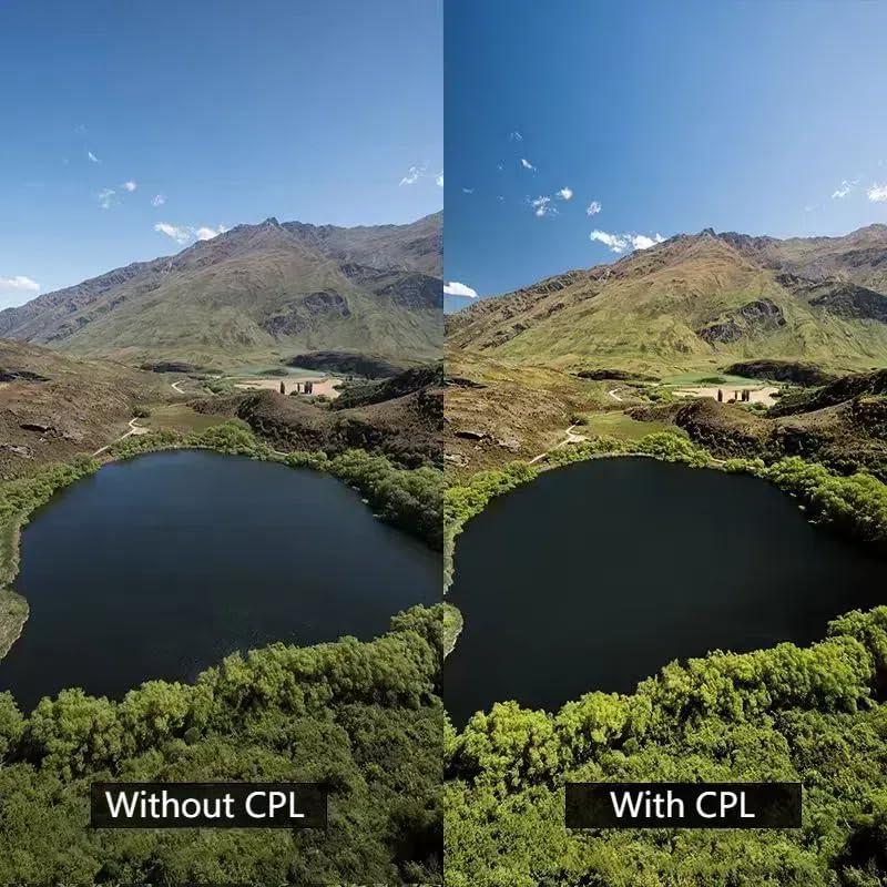 Filtro CPL 52mm FOTN para iPhone, Samsung y Xiaomi