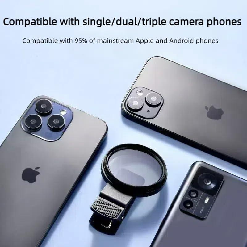 Filtro CPL 52mm FOTN para iPhone, Samsung y Xiaomi