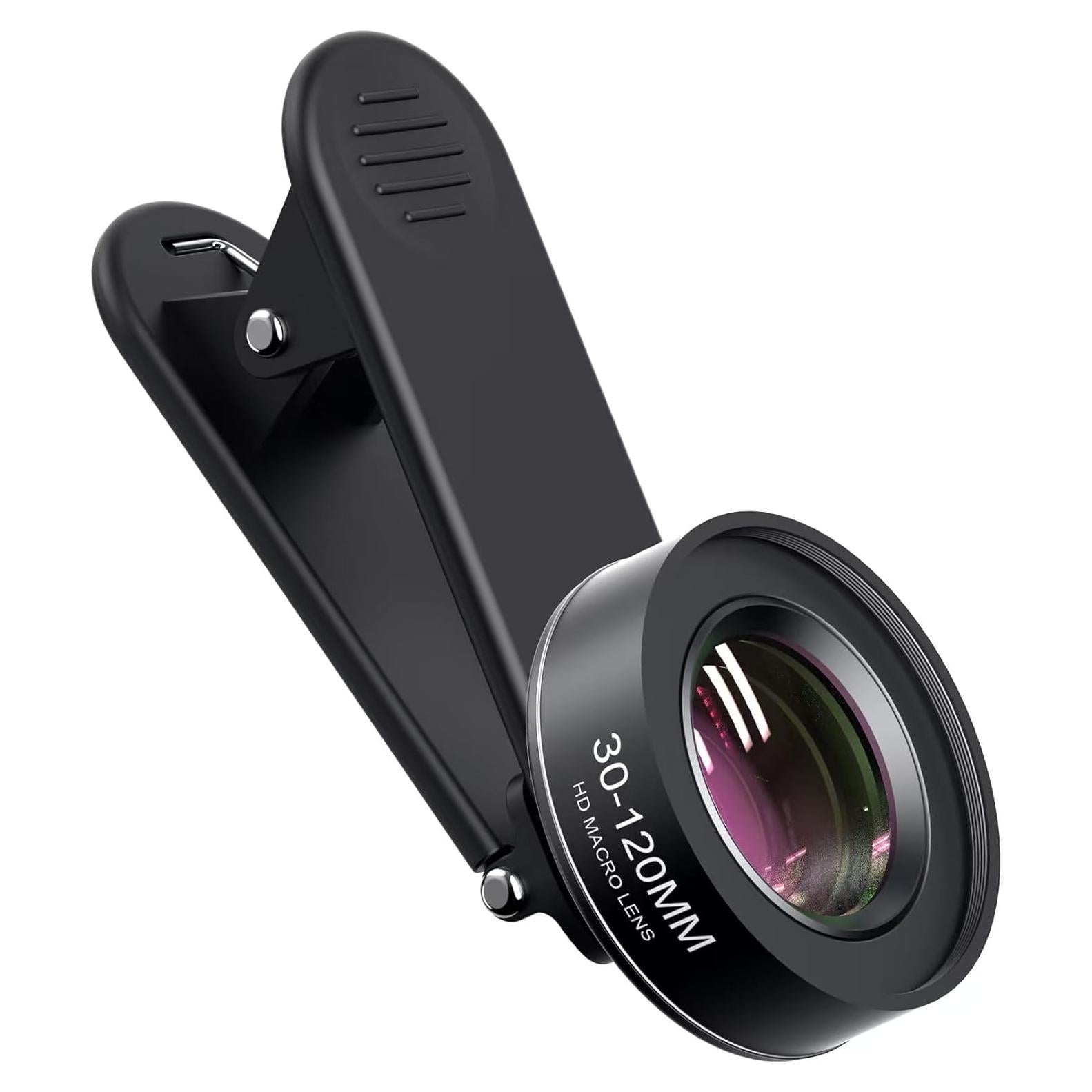 Lente Macro JEVOCOM 30-120mm para Teléfonos Móviles