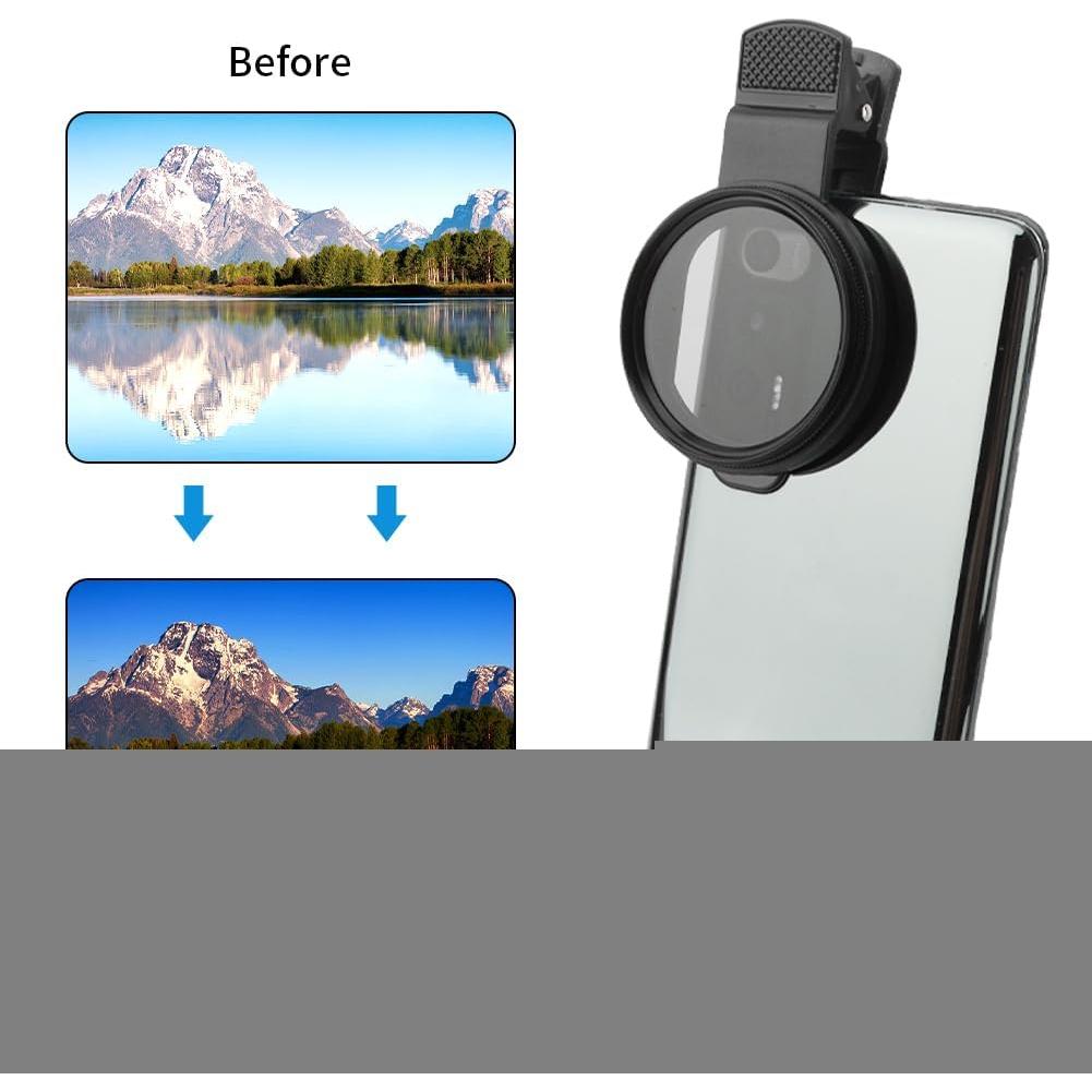 Filtro CPL Tookie 52mm para Cámara de Teléfono - Anti Reflexivo