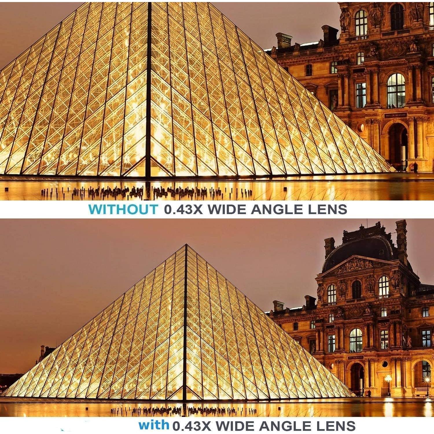 Juego de Lentes Telefoto y Gran Angular OPTURA para Samsung NX