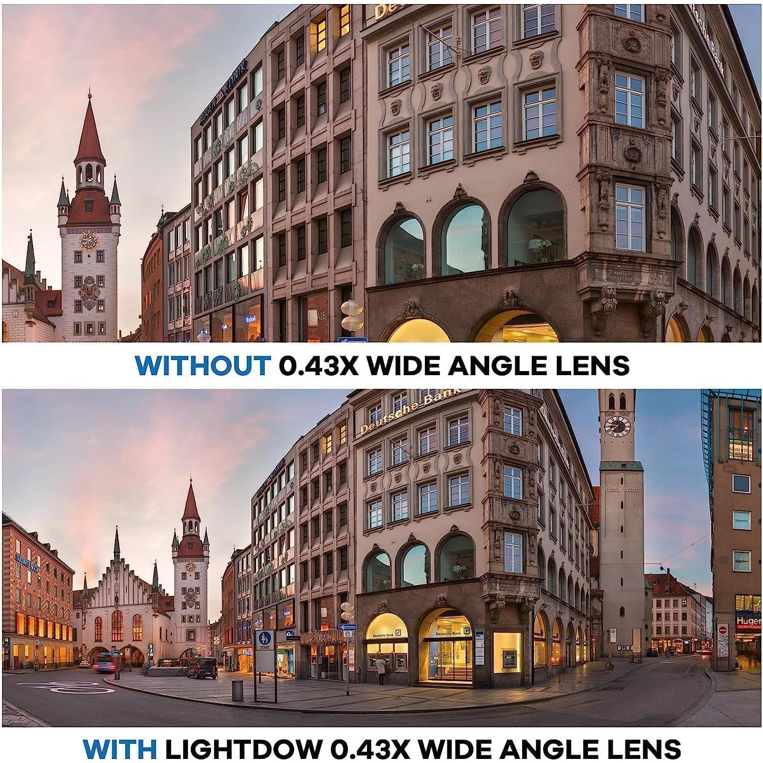 Juego de Lentes Telefoto y Gran Angular OPTURA para Samsung NX