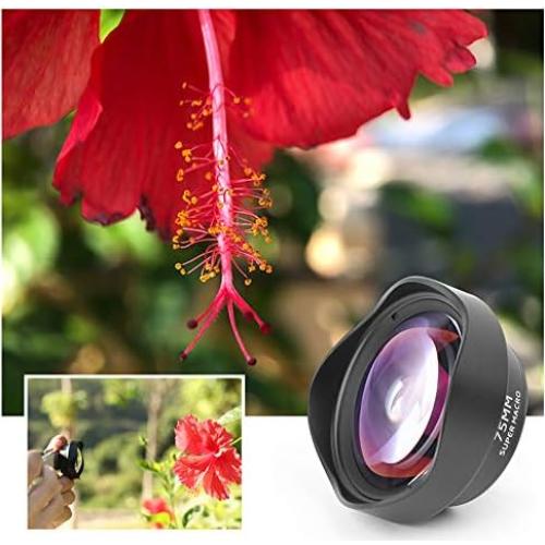 Lente Macro Profesional 75mm Leshareselect para Teléfonos