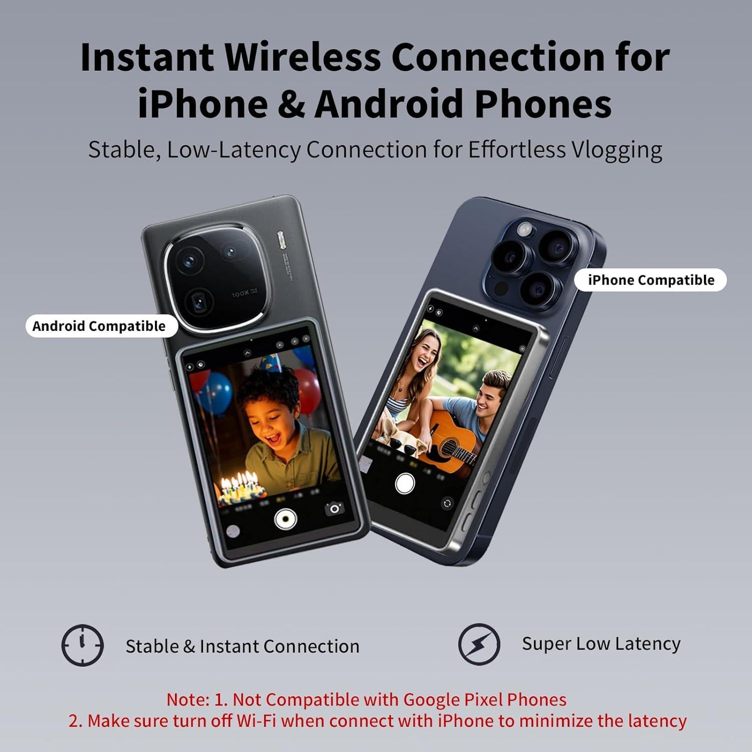 Monitor de Cámara Trasera OmniMaster para iPhone y Samsung 4K