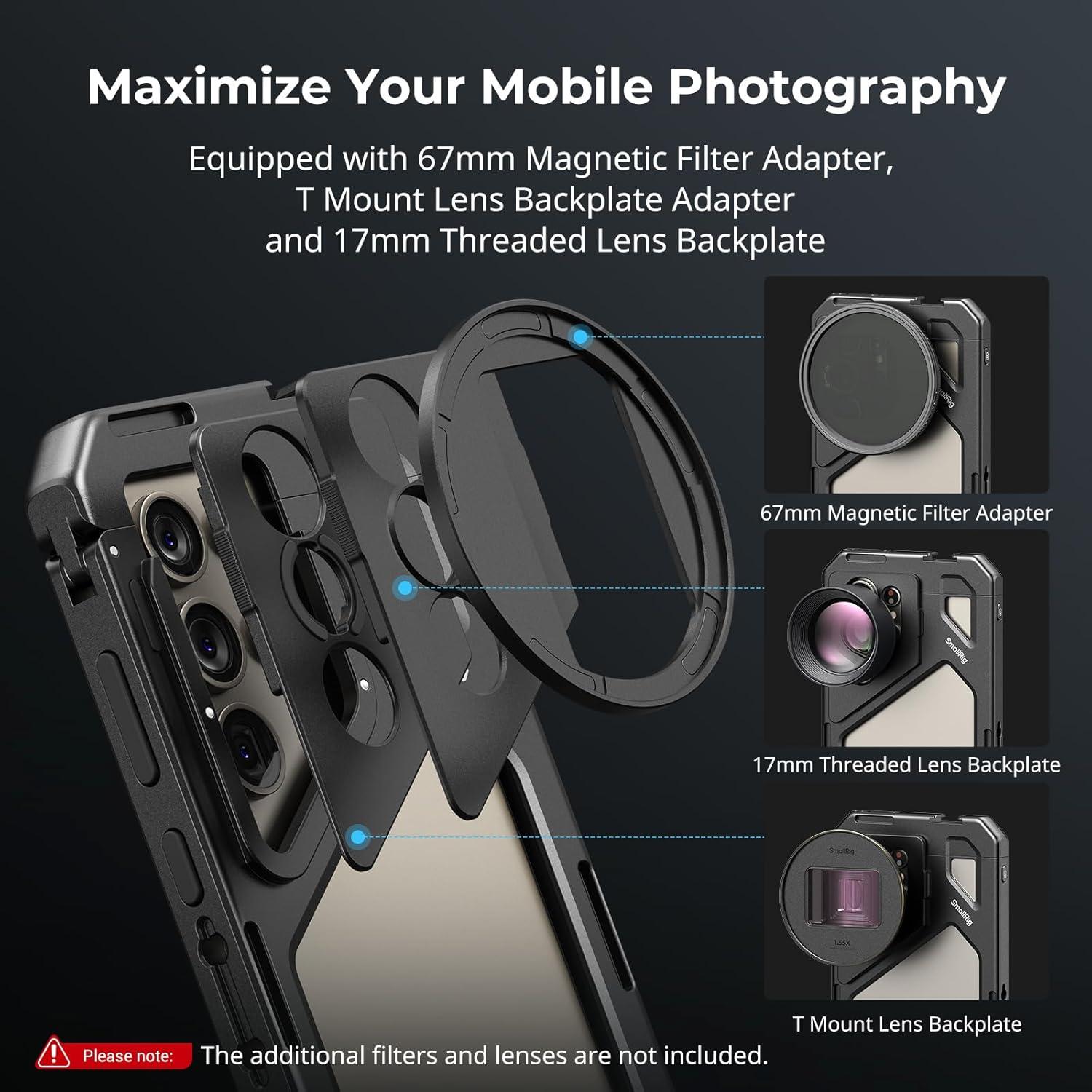 Jaula de Teléfono SmallRig 4601 para Samsung Galaxy S24 Ultra