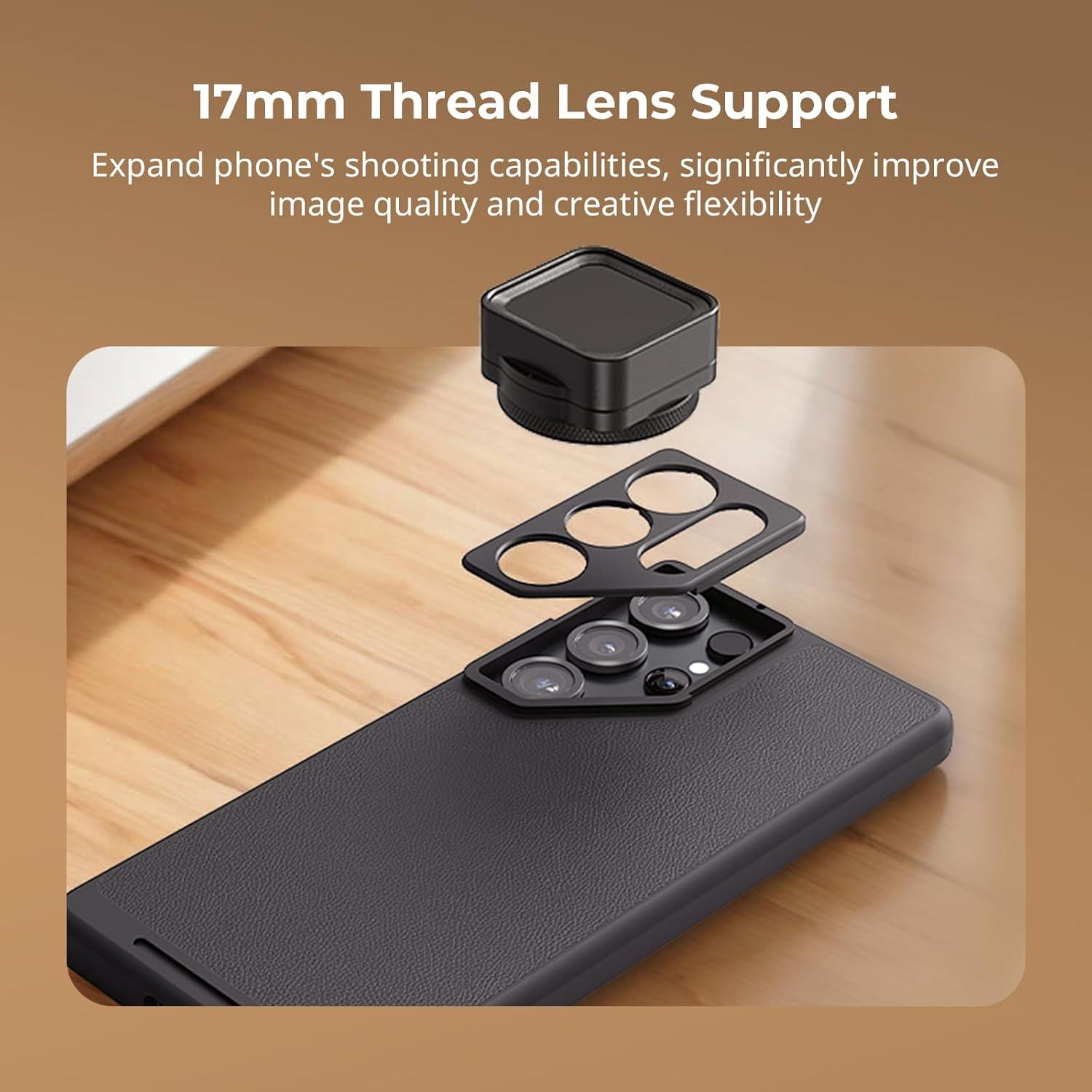 Placa de Montaje Lente Rosca 17mm SmallRig 5184 para S25 Ultra