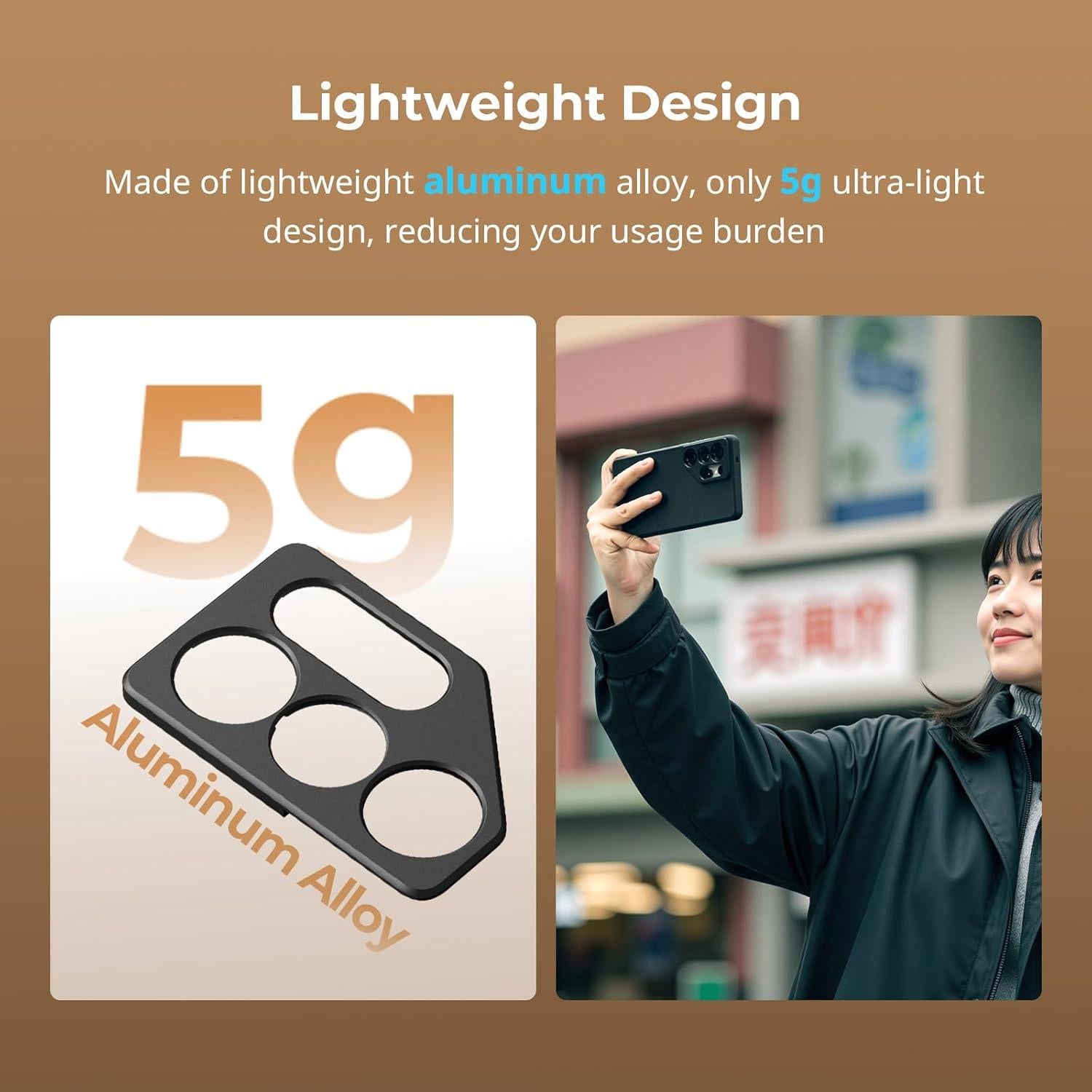 Placa de Montaje Lente Rosca 17mm SmallRig 5184 para S25 Ultra