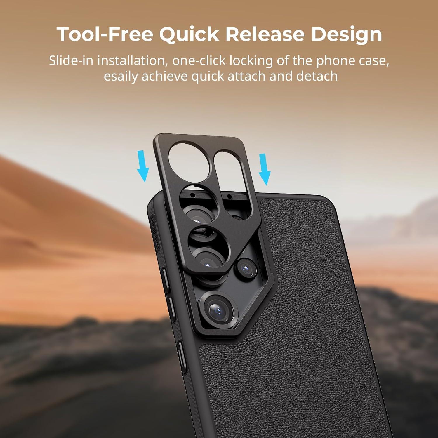 Placa de Montaje Lente Rosca 17mm SmallRig 5184 para S25 Ultra