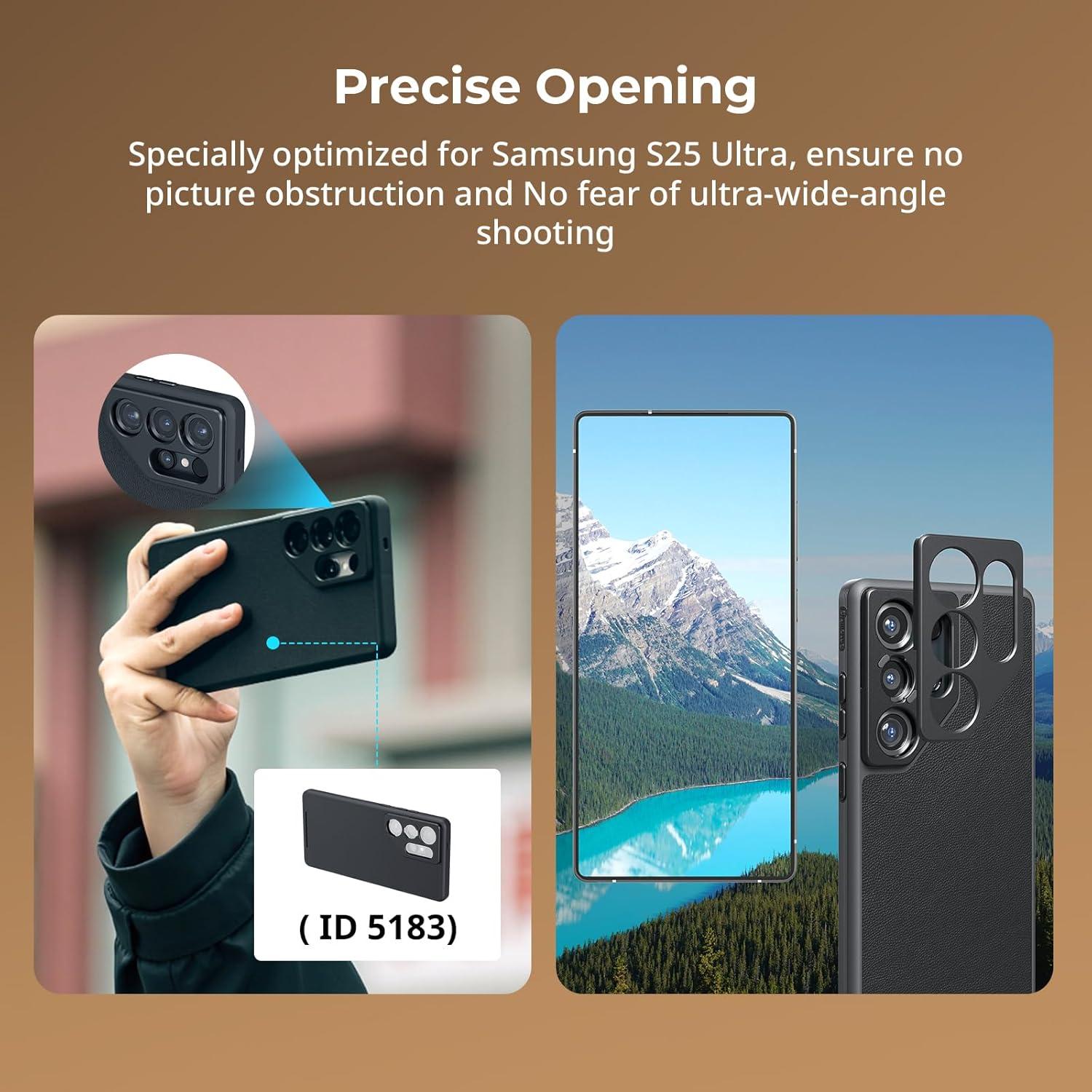 Placa de Montaje Lente Rosca 17mm SmallRig 5184 para S25 Ultra