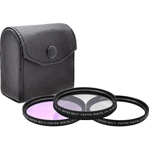 Kit de Filtros de Lente 58mm Xit para Samsung NX - Gran Angular, Telefoto, Macro