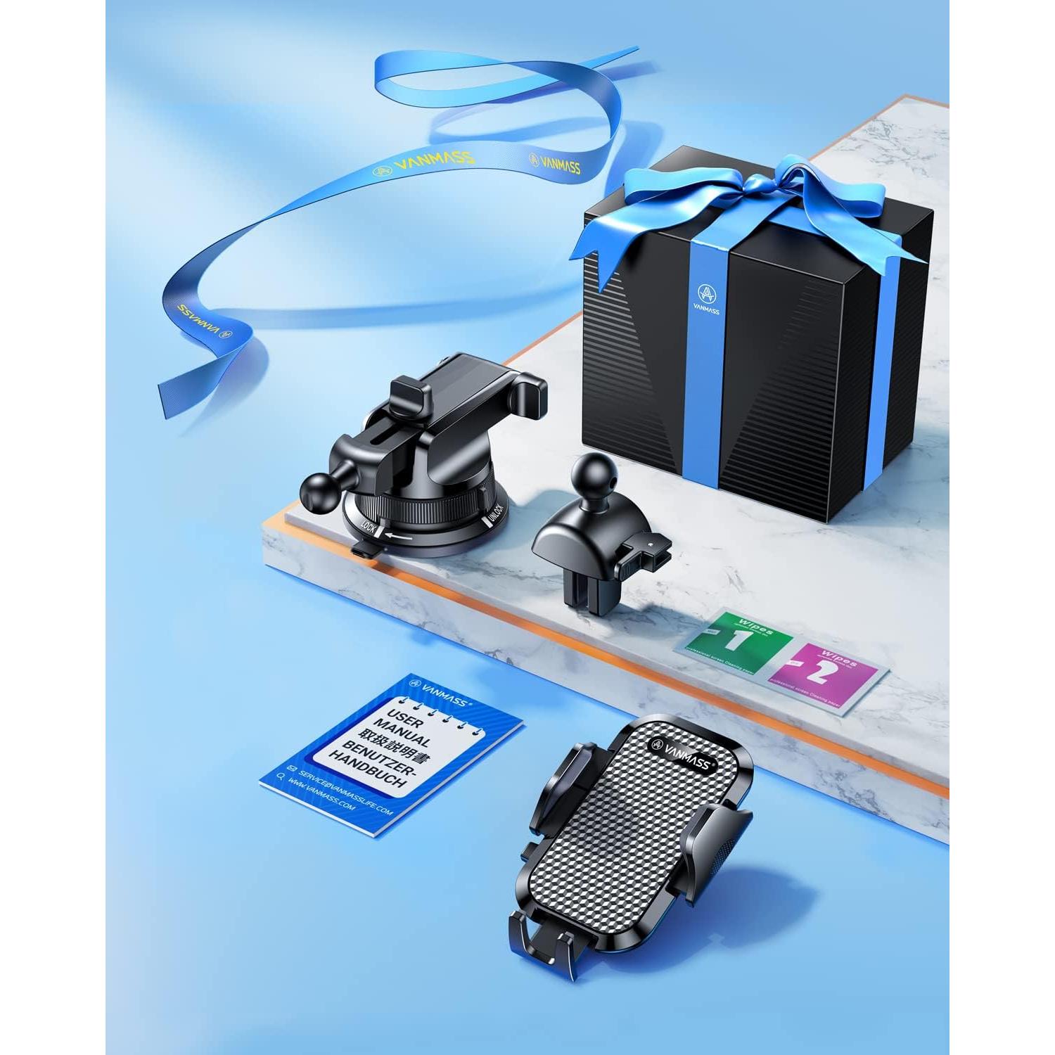 Soporte Universal para Teléfono de Coche VANMASS Pro