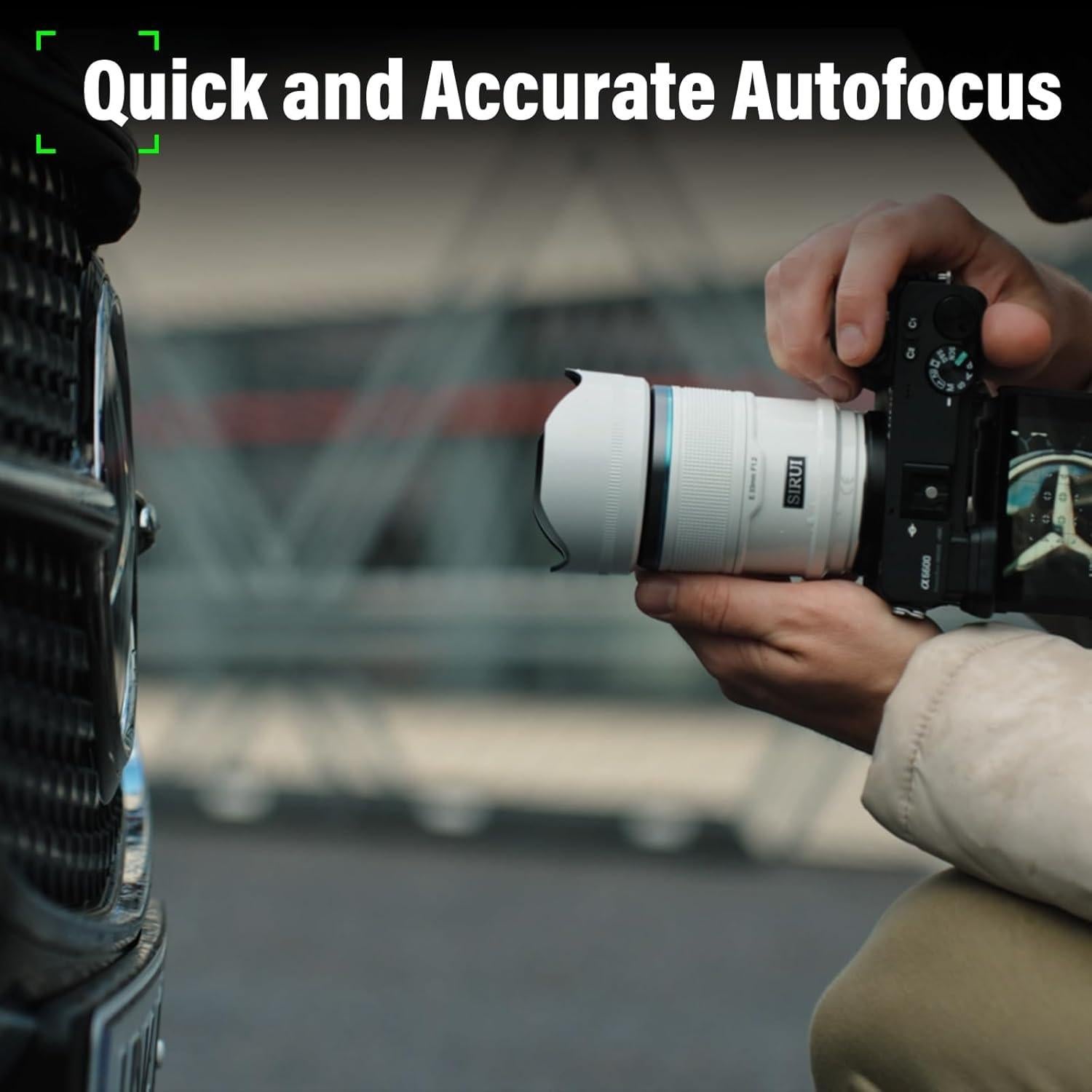 Lente Autofocus SIRUI Sniper 23mm F1.2 Gran Angular APS-C