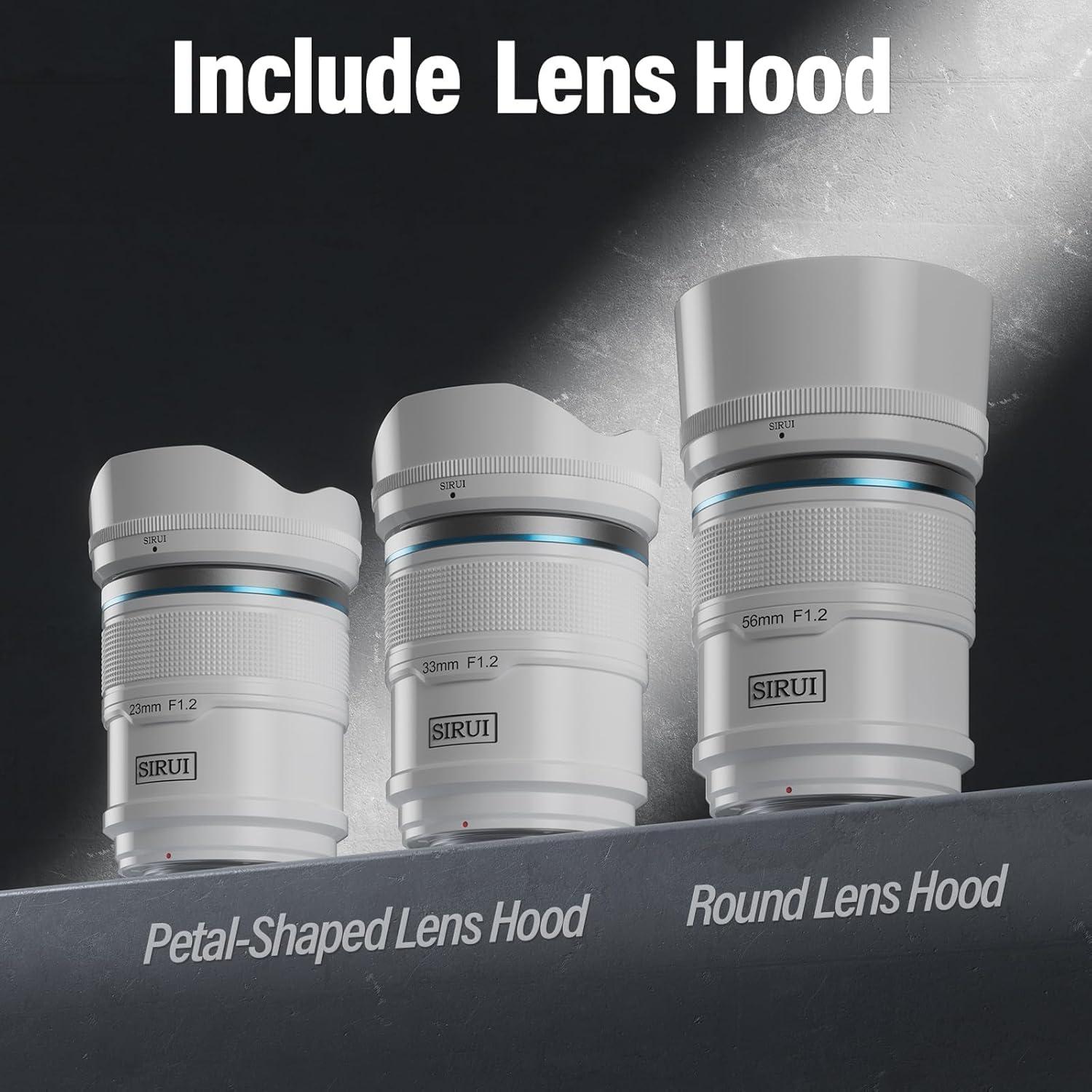 Lente Autofocus SIRUI Sniper 23mm F1.2 Gran Angular APS-C