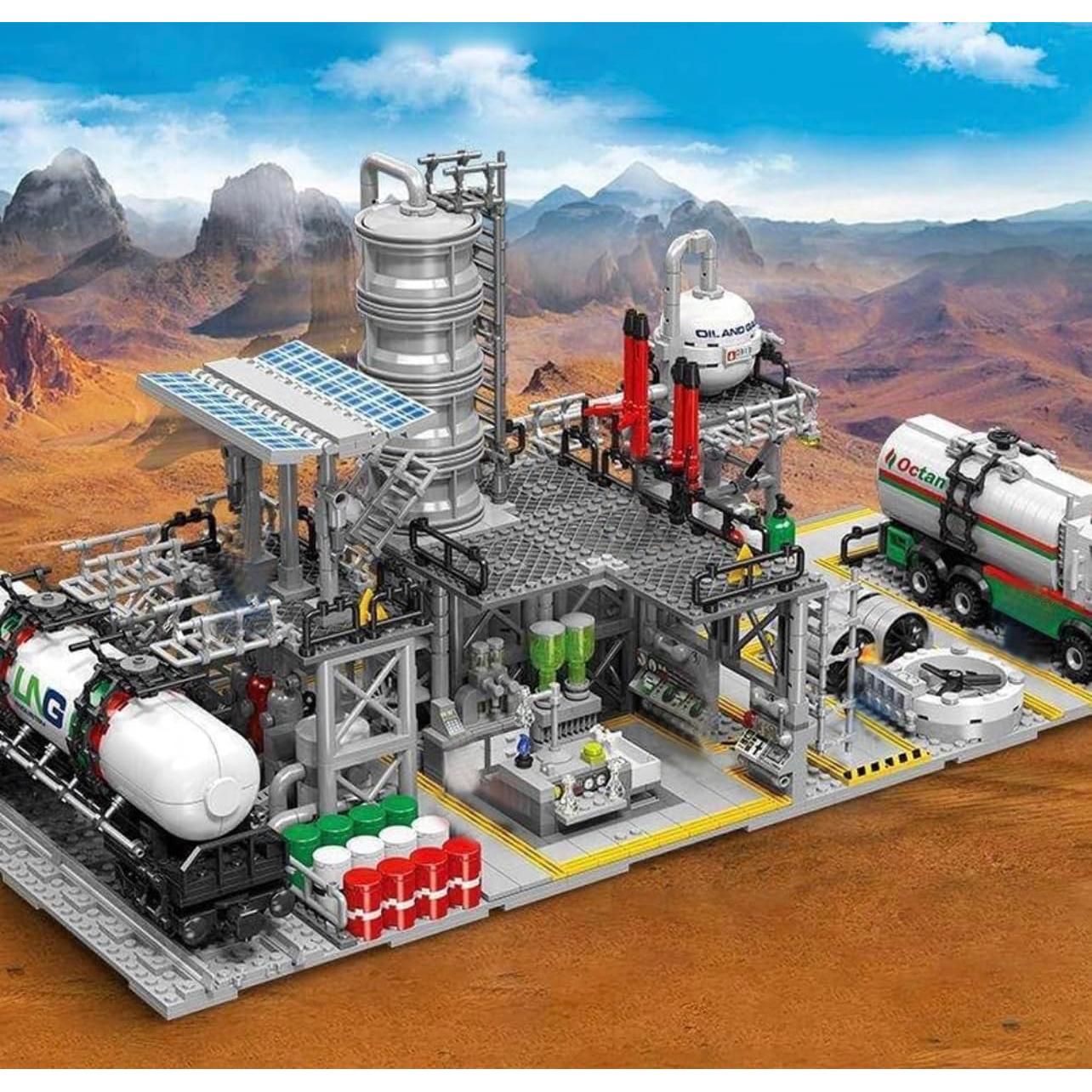 Laboratorio Químico General Jim 717 Piezas Modular 2 Niveles