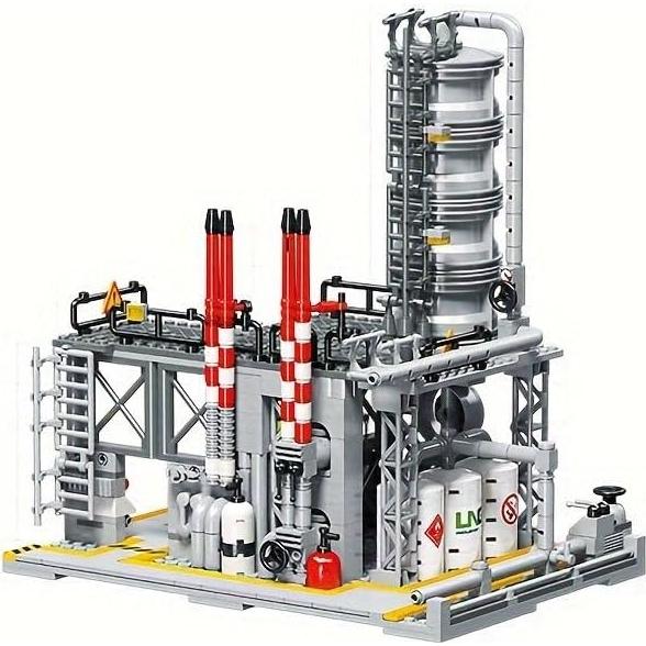 Laboratorio Químico General Jim 717 Piezas Modular 25,4x17,8cm