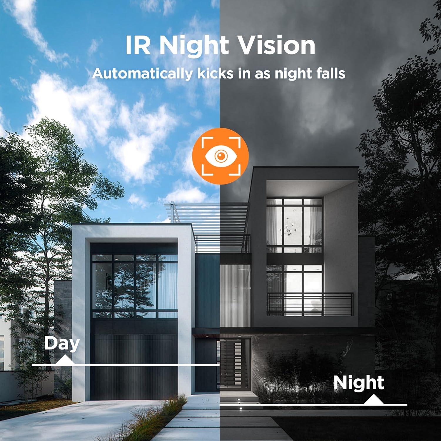Cámara de Seguridad TIGERSECU 5MP IP66 para DVR, Visión Nocturna