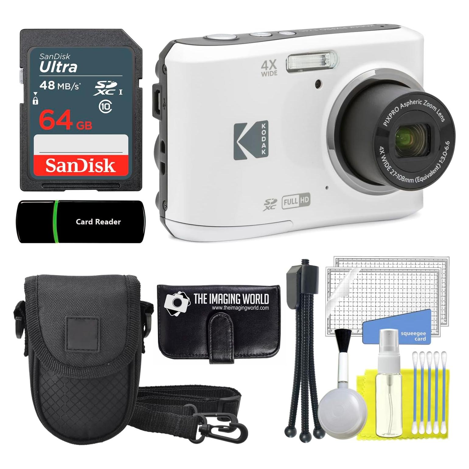 Cámara Digital Kodak PIXPRO FZ45 16MP 4x Zoom 27mm Full HD