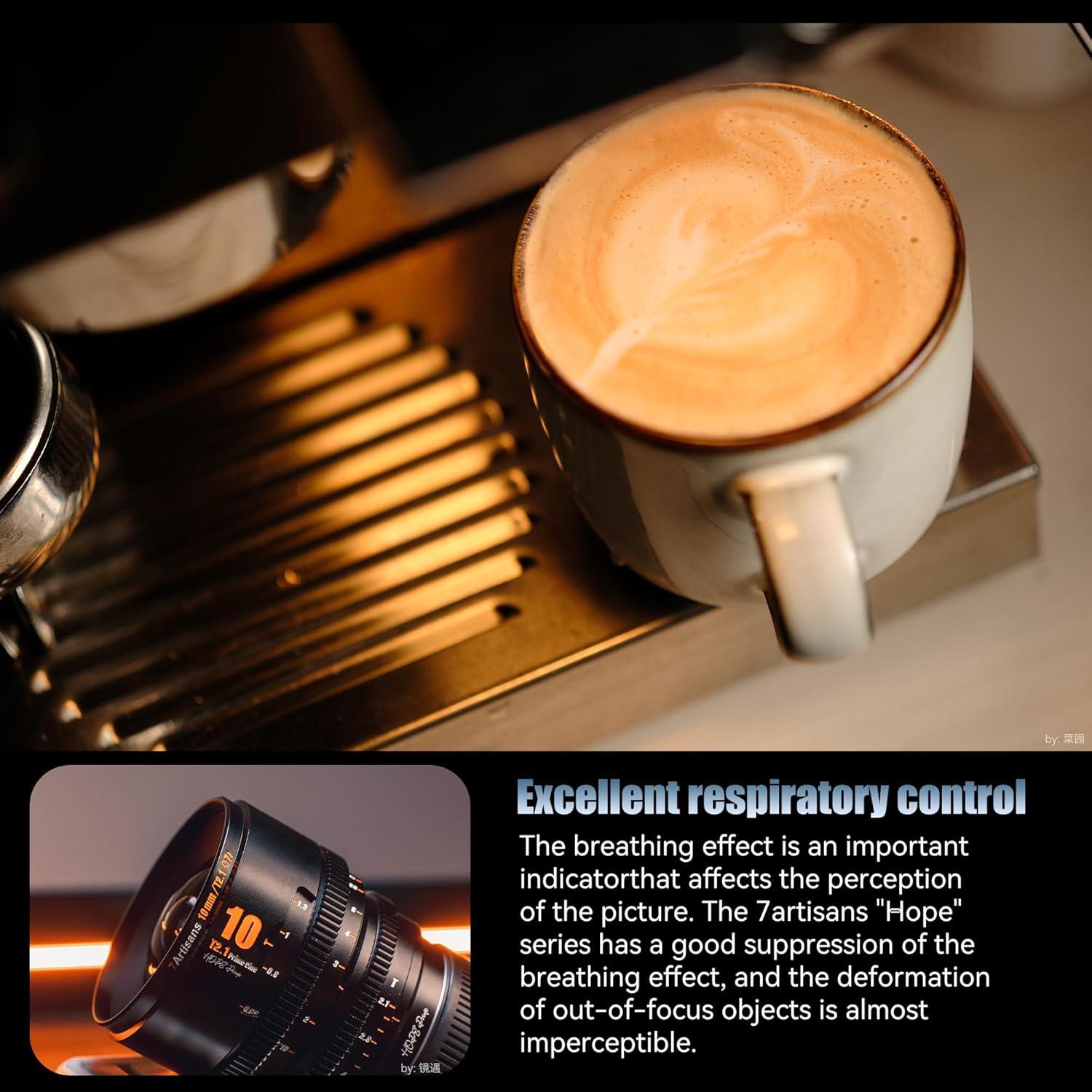 Lente de Cine 7artisans 16mm T2.1 para Montura Fuji X