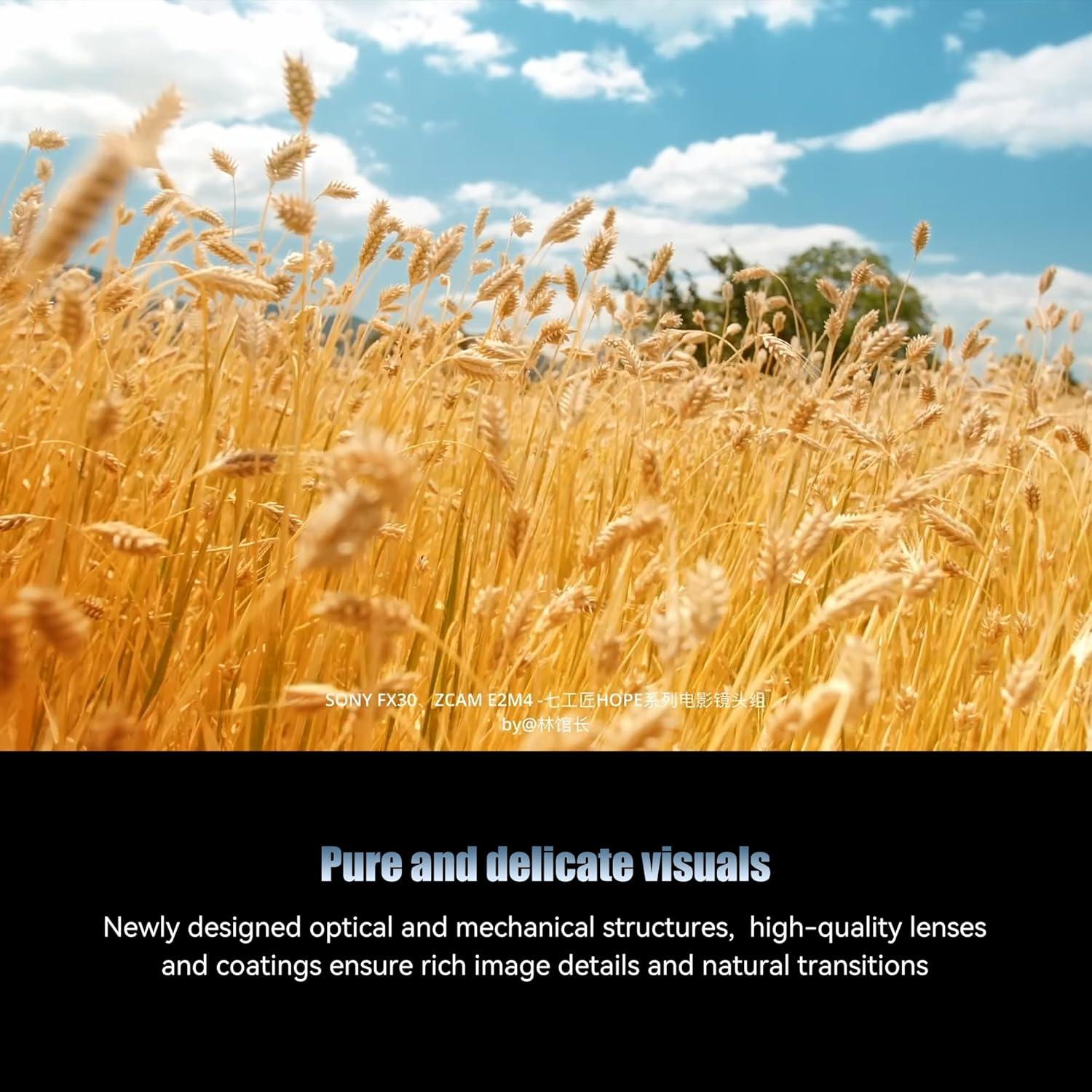 Lente de Cine 7artisans 16mm T2.1 para Montura Fuji X