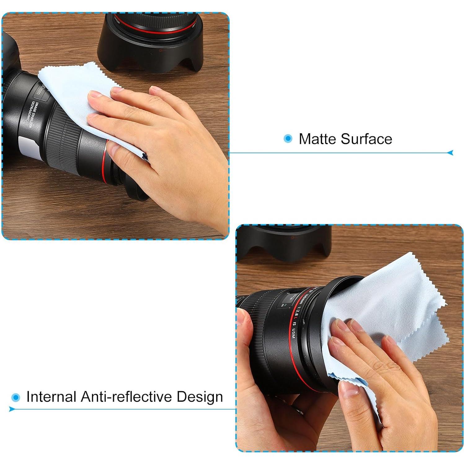 Capucho de Lente PATIKIL 62mm Antirreflectante Negro