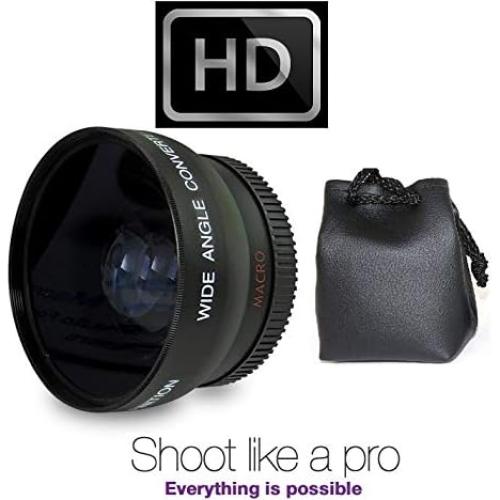 Lente Gran Angular Pro HD 0.43x y Macro para Fujifilm